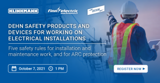 DEHN safety products and devices for working on electrical installations​