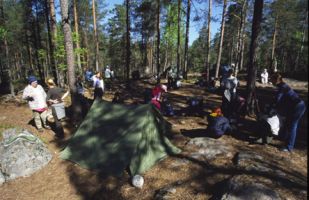 talvileirintaalueet helsinki Iso Holma